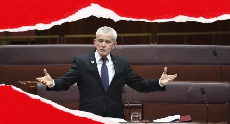Malcolm Roberts one nation tips and rumours surveillance financial industry