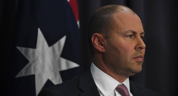 Josh Frydenberg economic downturn stimulus treasury