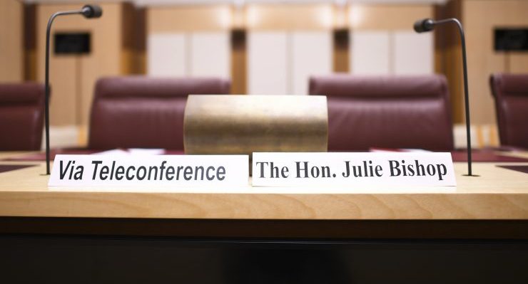 senate inquiry julie bishop