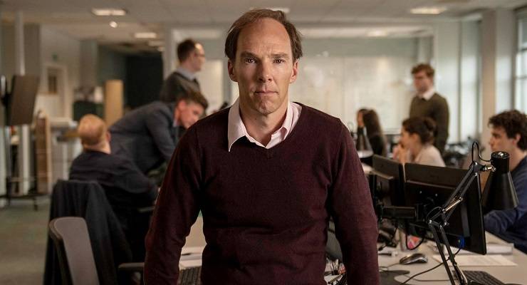 Benedict Cumberbatch as Dominic Cummings in Brexit: The Uncivil War.