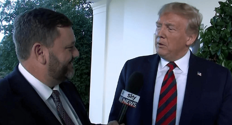 Paul Murray and Donald Trump