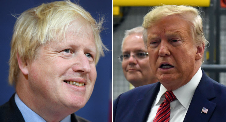 Donald Trump Boris Johnson impeachment Brexit parliament prorogue