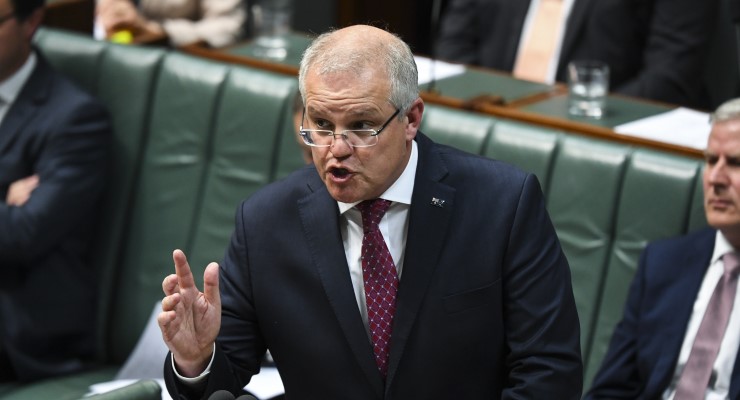 Scott morrison coalition police state raids