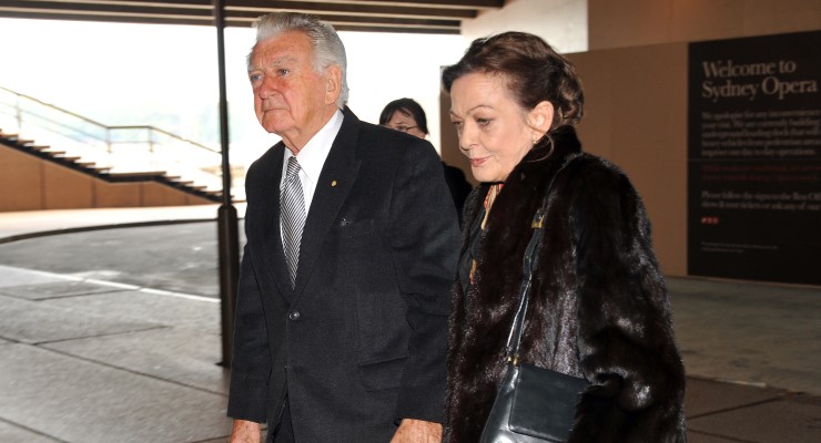 Bob Hawke Rosslyn Dillon Bill Landeryou