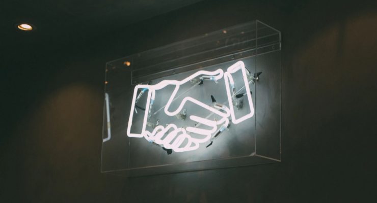 Handshake lobbyists