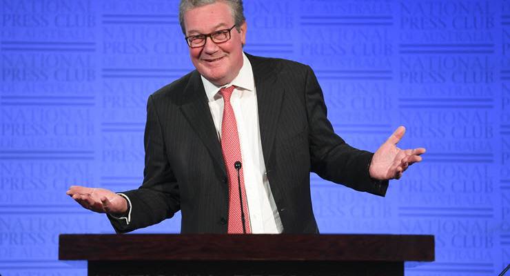 Alexander Downer. (Image: AAP/Lukas Coch)