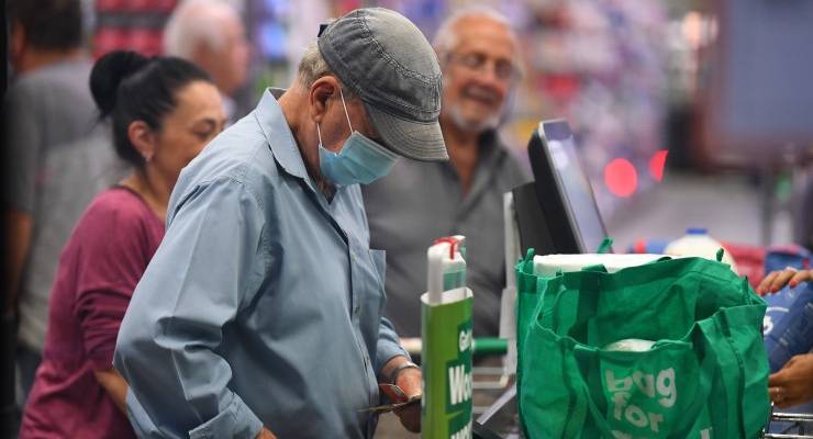 Coles panic buying supermarket coronavirus