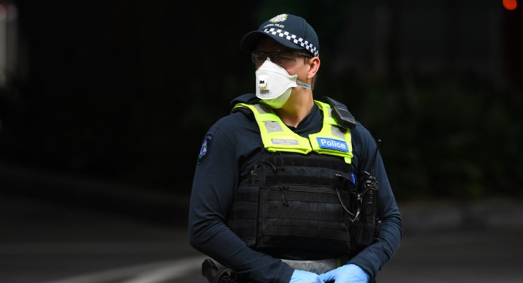 coronavirus police state covid-19