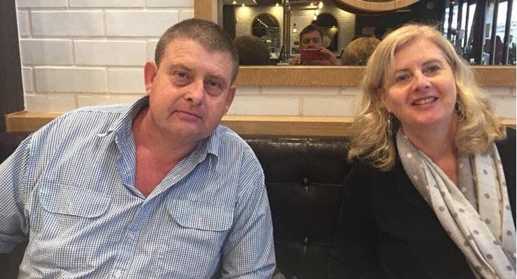 David Harris and Leanne Longstaff