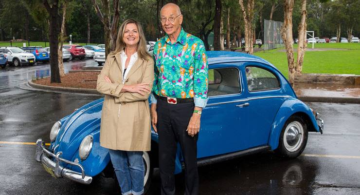 Julia Zemiro and Dr Karl Kruszelnicki
