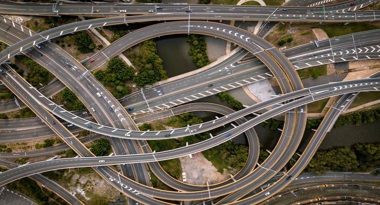 aerial-view-of-motorway