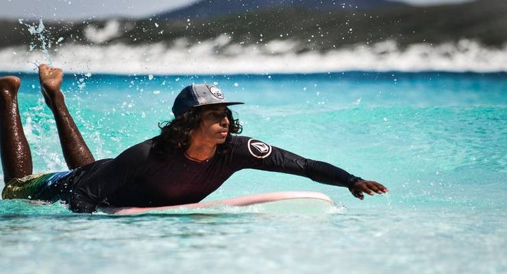 man-surfing-on-own-western-australia