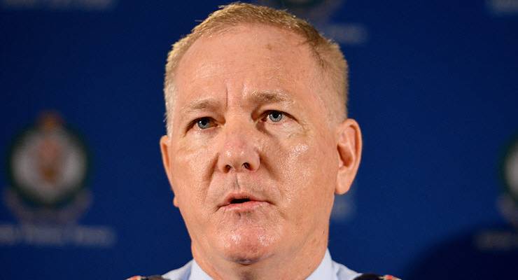 NSW police Commissioner Mick Fuller