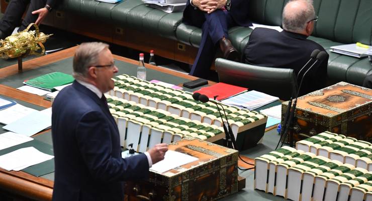 climate Anthony Albanese scott morrison
