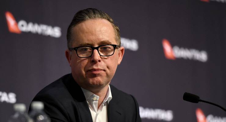 Outgoing Qantas CEO Alan Joyce (Image: AAP/Bianca De Marchi)