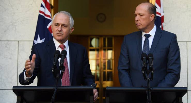 malcolm turnbull peter dutton