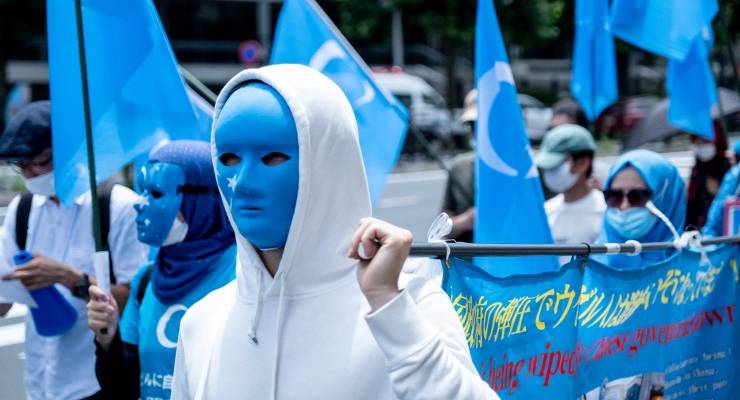Uyghur protest china