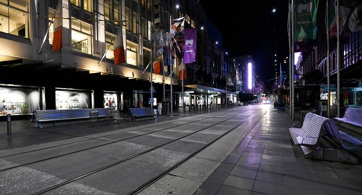 melbourne-cbd-during-covid-19-curfew