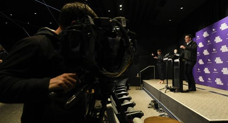 Daniel Andrews coronavirus press conference briefing