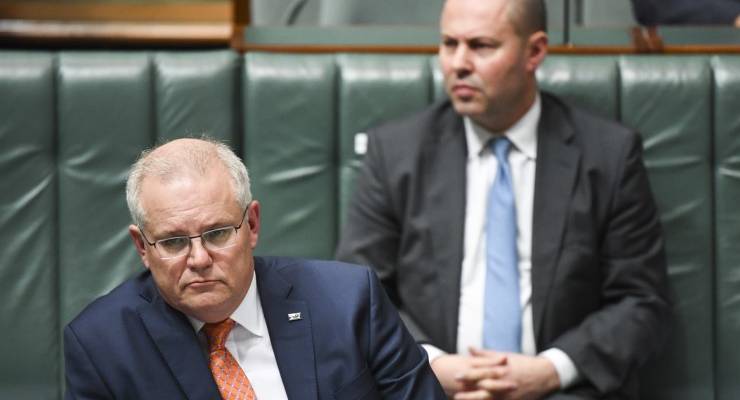 Scott morrison josh frydenberg recession