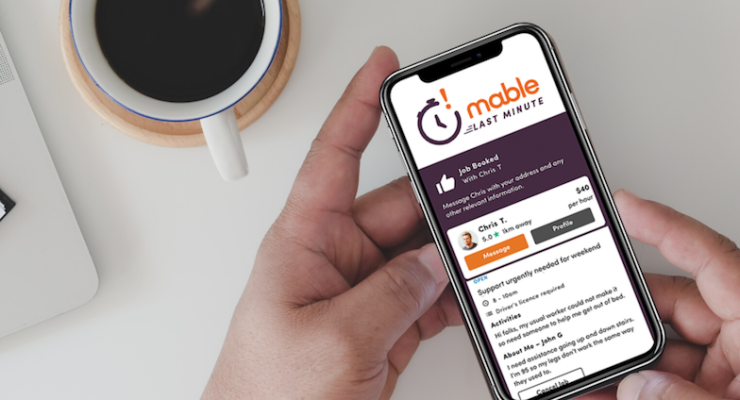 Mable aged care app