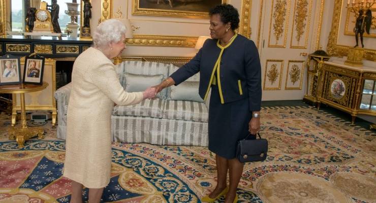 queen elizabeth Sandra Mason barbados independence