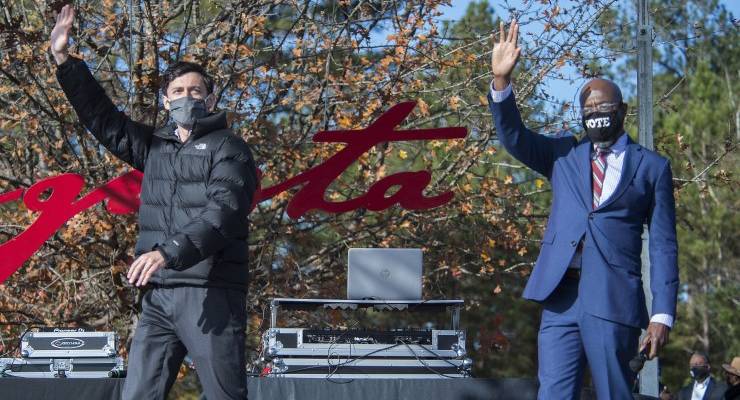 Jon Ossoff Raphael Warnock