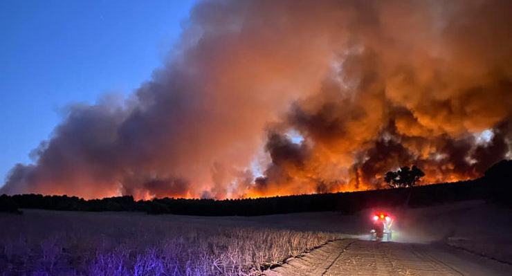 bushfires red gully WA