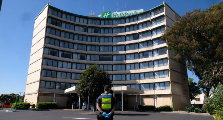 covid-19 melbourne holiday inn victoria