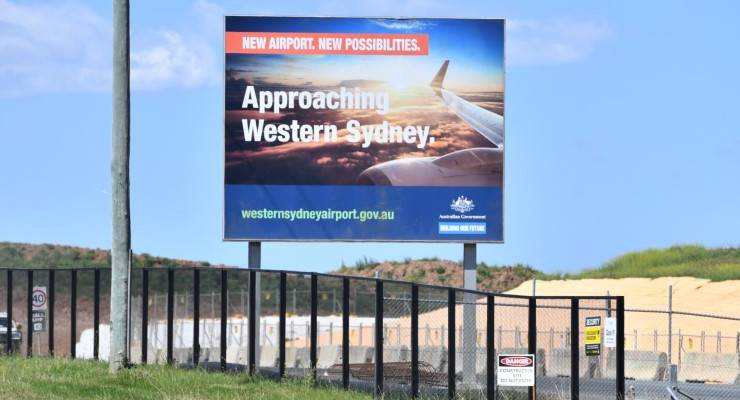 western sydney airport leppington triangle badgery's creek
