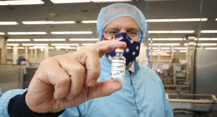 Scott Morrison covid-19 astrazeneca vaccine