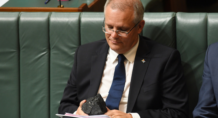 Scott Morrison coal climate emergency