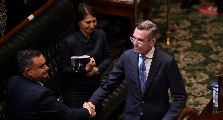 NSW John Barilaro Gladys Berejiklian Dominic Perrottet