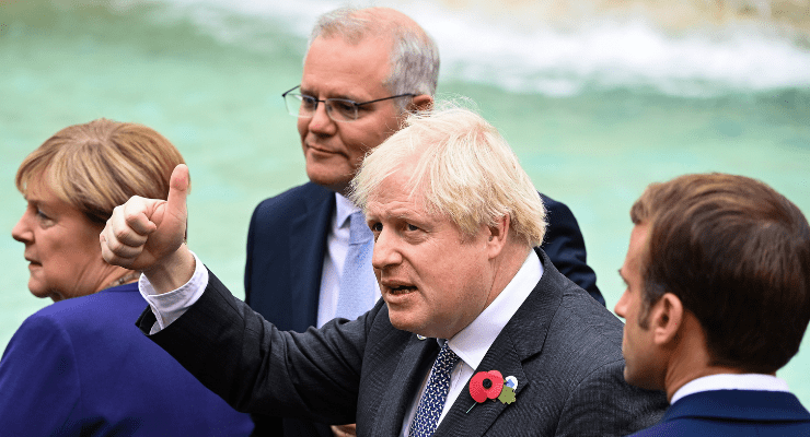 G20 Boris Johnson Scott Morrison