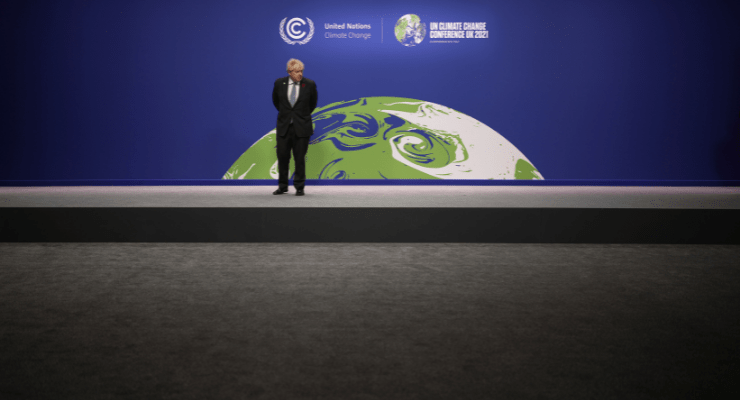 Boris Johnson COP26 climate emergency