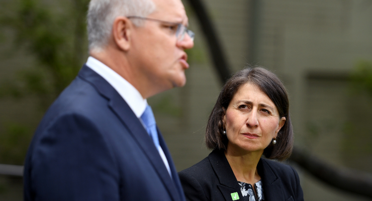 Scott Morrison Gladys Berejiklian