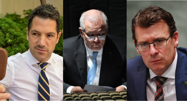 Alex Antic, Scott Morrison, Alan Tudge