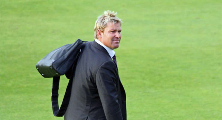 Shane Warne, 2009 (Image: Flickr)