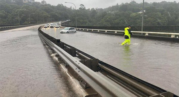 Roseville Bridge in Sydney (Image: JonesBean2/Twitter)