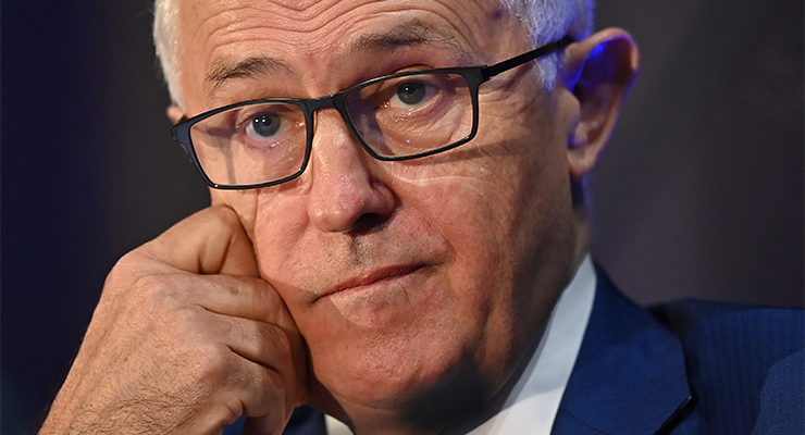 Former Australian prime minister Malcolm Turnbull (Image: AAP/Joel Carrett)