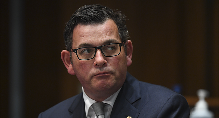 Victorian Premier Dan Andrews (Image: AAP/Lukas Coch)