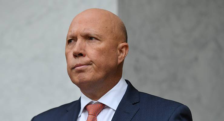 Peter Dutton (Image: AAP/Mick Tsikas)
