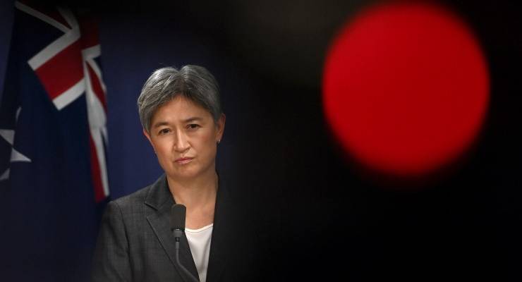 Foreign Affairs Minister Penny Wong (Image: AAP/Bianca De Marchi)