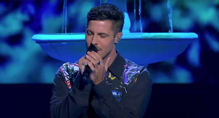 Lachie Gill on The Voice (The Voice/YouTube)