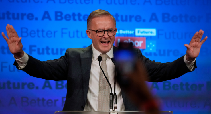 Anthony Albanese 2022 federal election