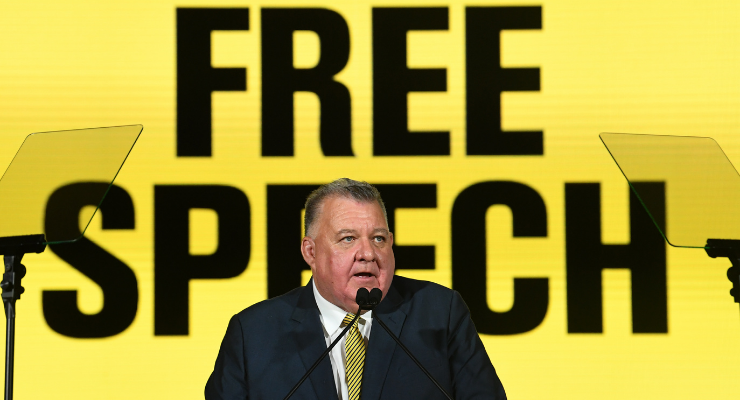 United Australia Party leader Craig Kelly