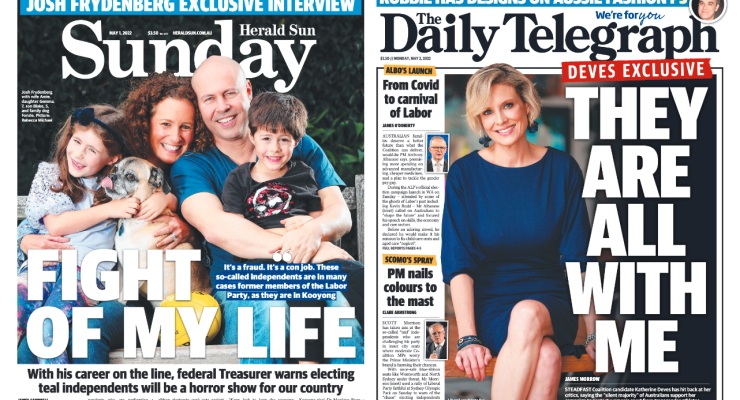 (Images: Herald Sun/Daily Telegraph)