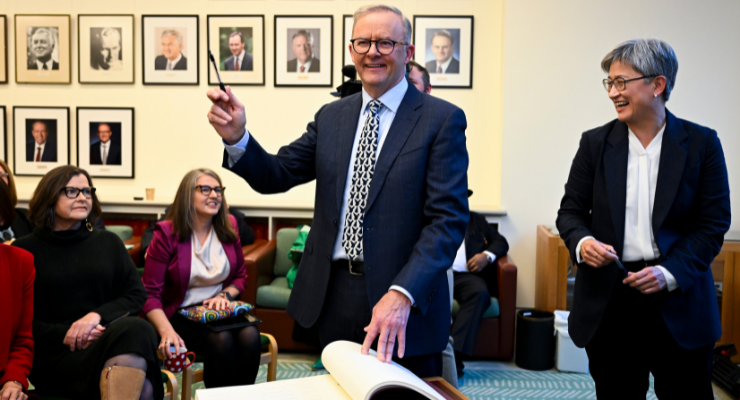 Anthony Albanese Labor caucus