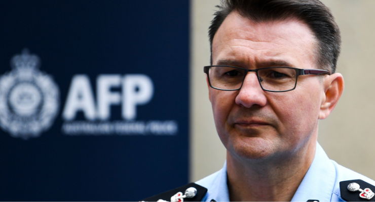 AFP Commissioner Reece Kershaw