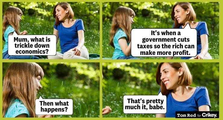 trickle down economics